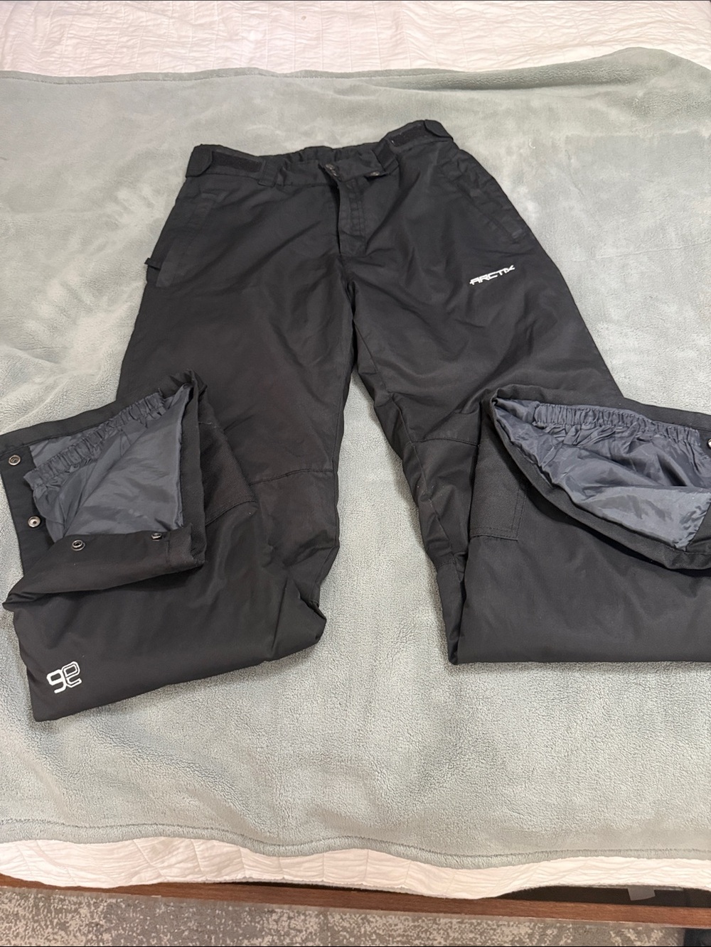 Arctix Men’s Black Insulated Snow Ski Pants